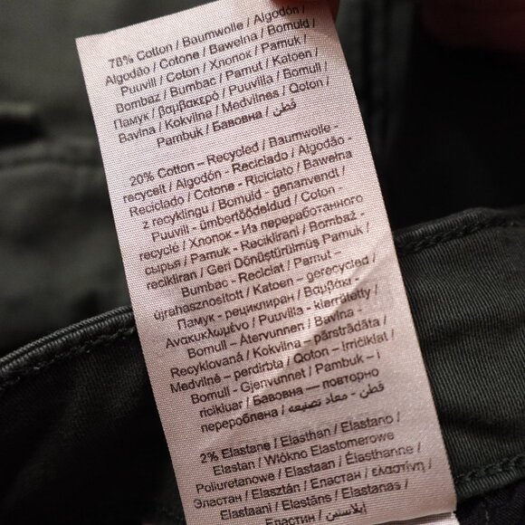 Jack‎ & Jones Paul Tapered Cargo Pants Men's 36x34 Green - Picture 13 of 13